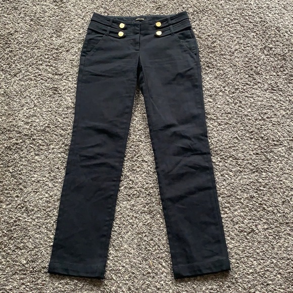 Roberto Cavalli Build - in Belt Black Denim Pant